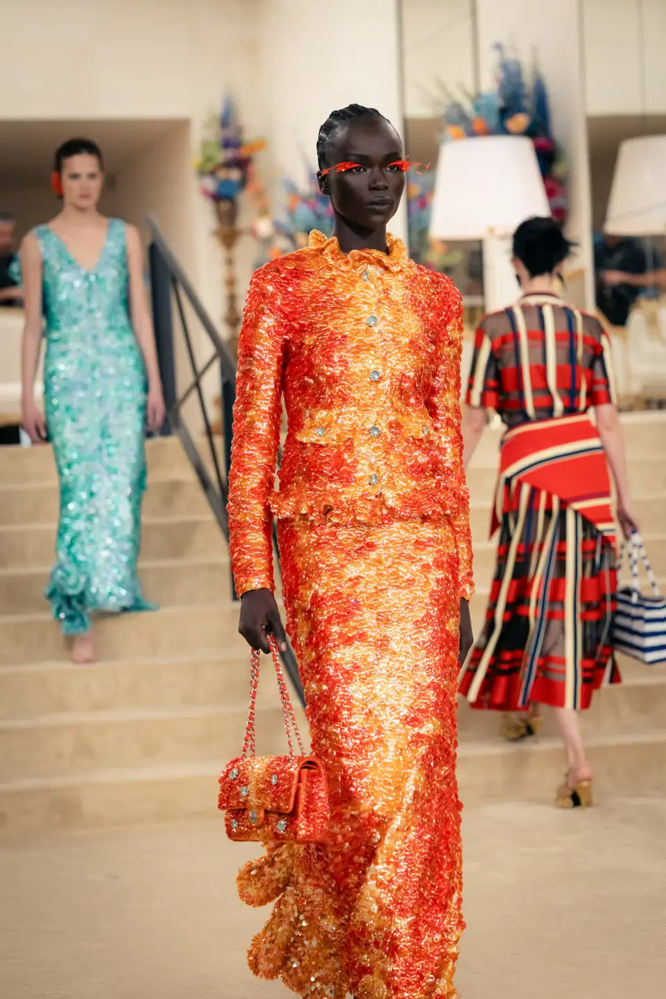 Chanel Cruise 2027 Le Casino Municipal Biarritz runway show interior April 2026