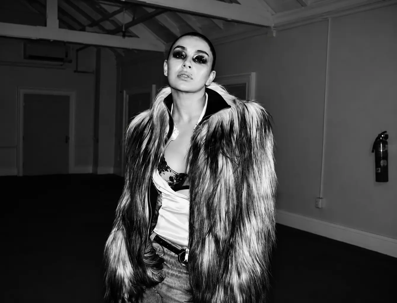 Charli xcx SS26 single artwork — stark white cover with bold black text