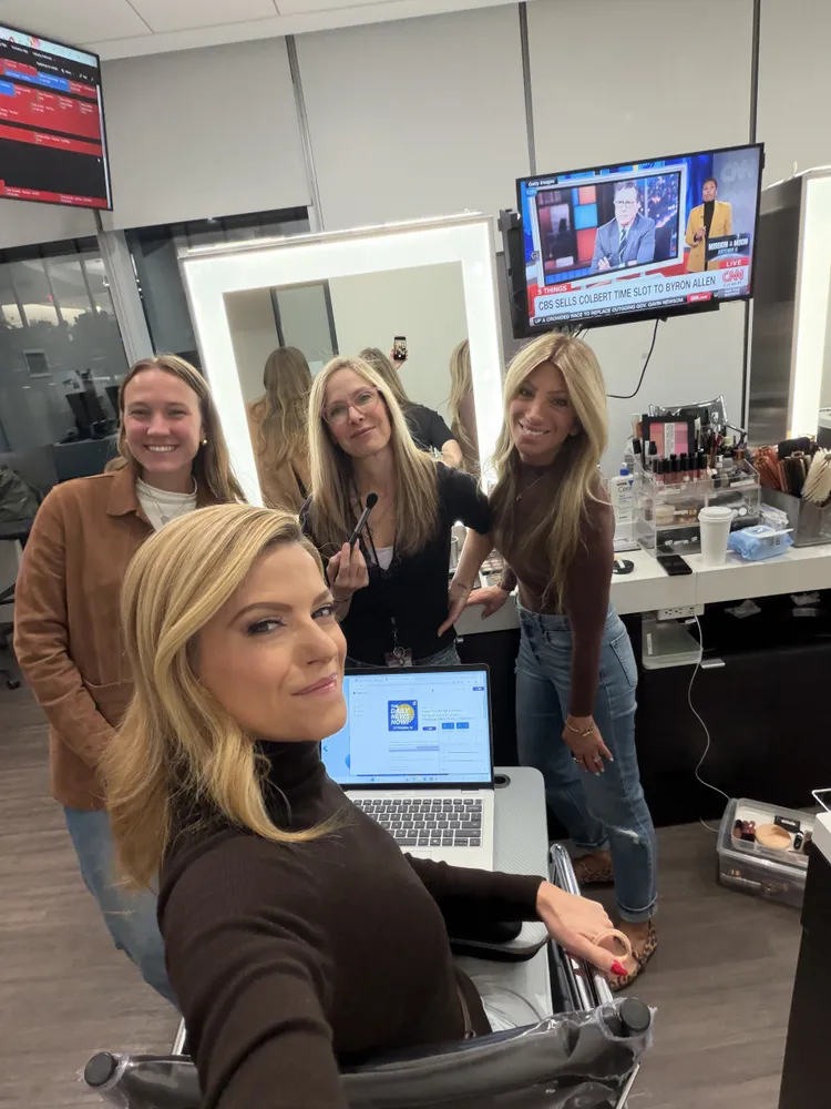 5:00 A.M. — HAIR, MAKEUP, AND THE STREAMING SHOW