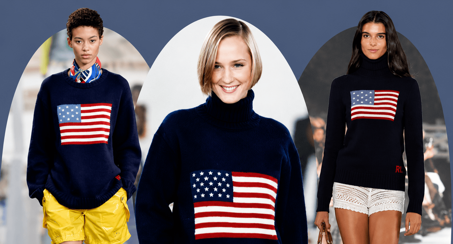 Why Ralph Lauren's Flag Sweater Never Goes Away