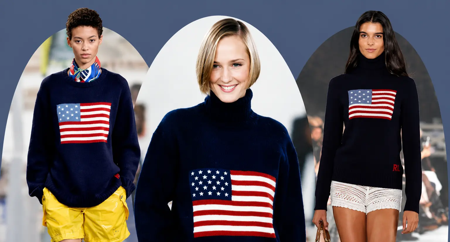 Why Ralph Lauren's Flag Sweater Never Goes Away