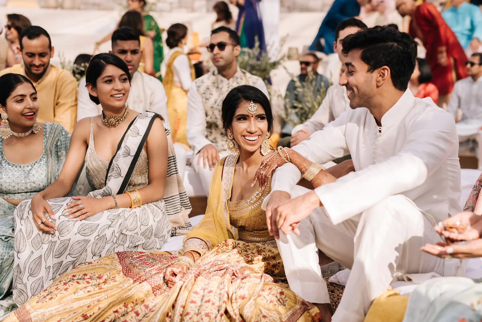 DAY TWO — GANESH POOJA, PITHI, MEHENDI, AND SANGEET