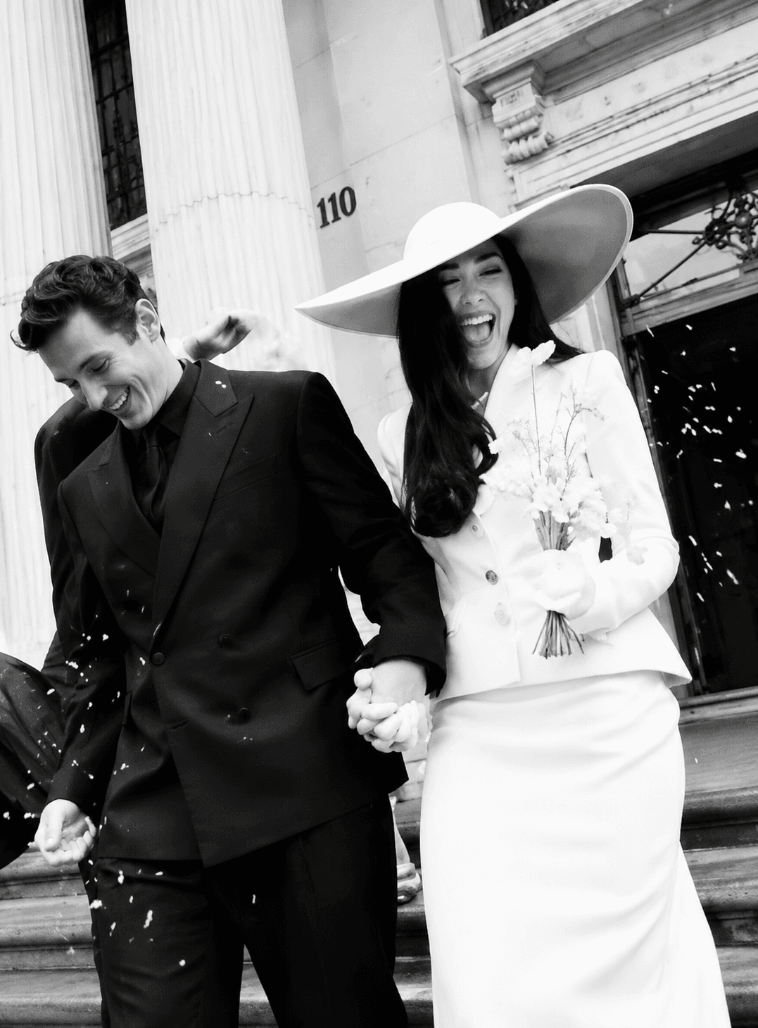 SCHIAPARELLI — CUSTOM BLAZER-AND-SKIRT CEREMONY SET