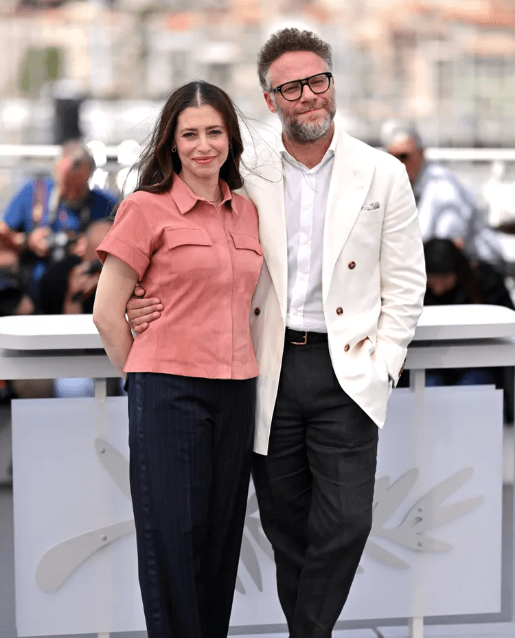 Seth Rogen Lauren Miller Cannes 2026 together New York Times marriage interview